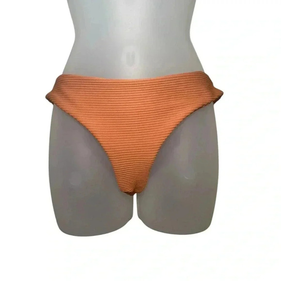 L*Space New NWT Orange Sandy Gia Ribbed Bottom Size XL - Picture 4 of 5